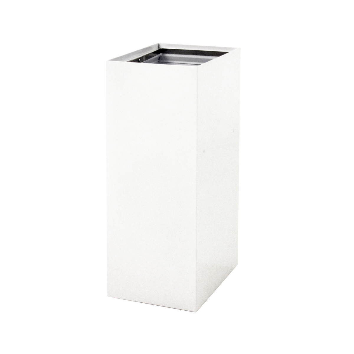 Collecteur de recyclage, 60 l, blanc