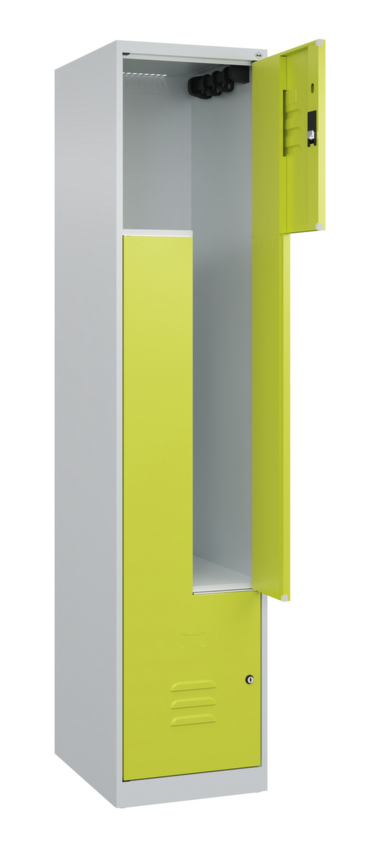 C+P Armoire vestiaire Z Classic Plus, largeur de compartiment 200/400 mm  ZOOM