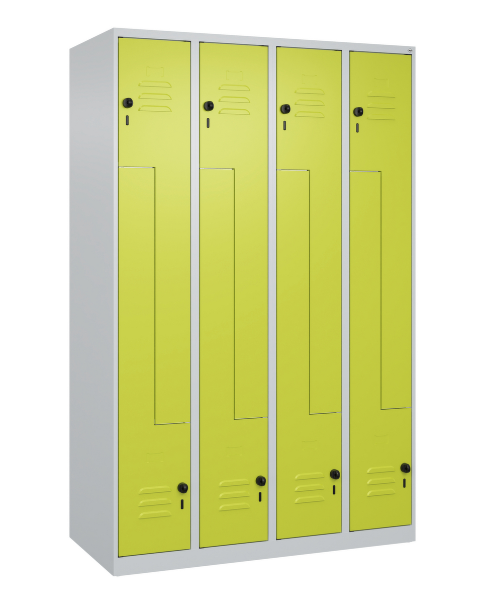 C+P Armoire vestiaire Z Classic Plus, largeur de compartiment 150/300 mm