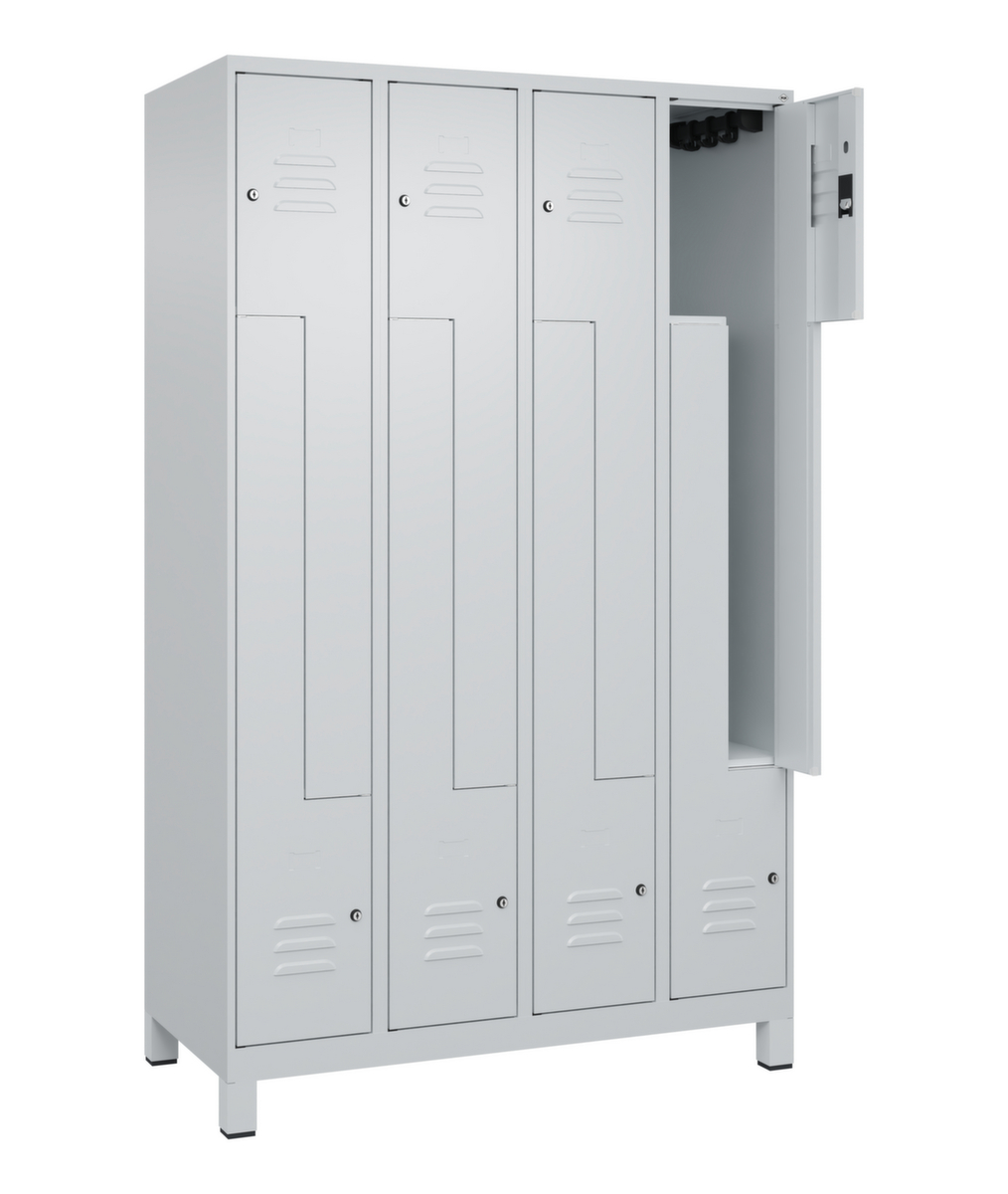 C+P Armoire vestiaire Z Classic Plus, largeur de compartiment 150/300 mm  ZOOM