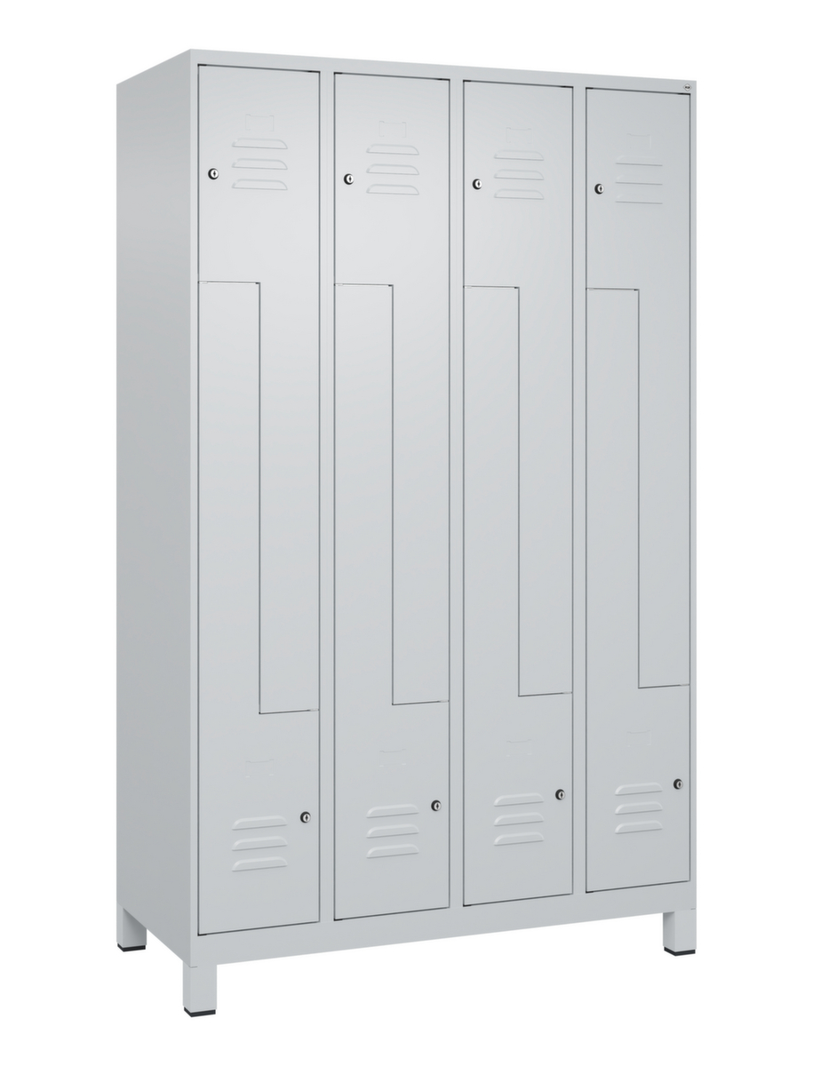 C+P Armoire vestiaire Z Classic Plus, largeur de compartiment 150/300 mm