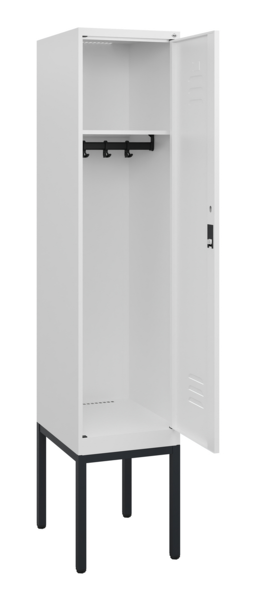 C+P Armoire vestiaire Classic Plus, largeur de compartiment 400 mm  ZOOM