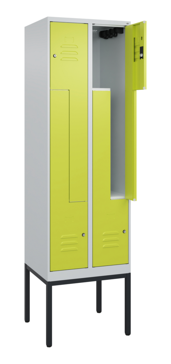 C+P Armoire vestiaire Z Classic Plus, largeur de compartiment 150/300 mm  ZOOM