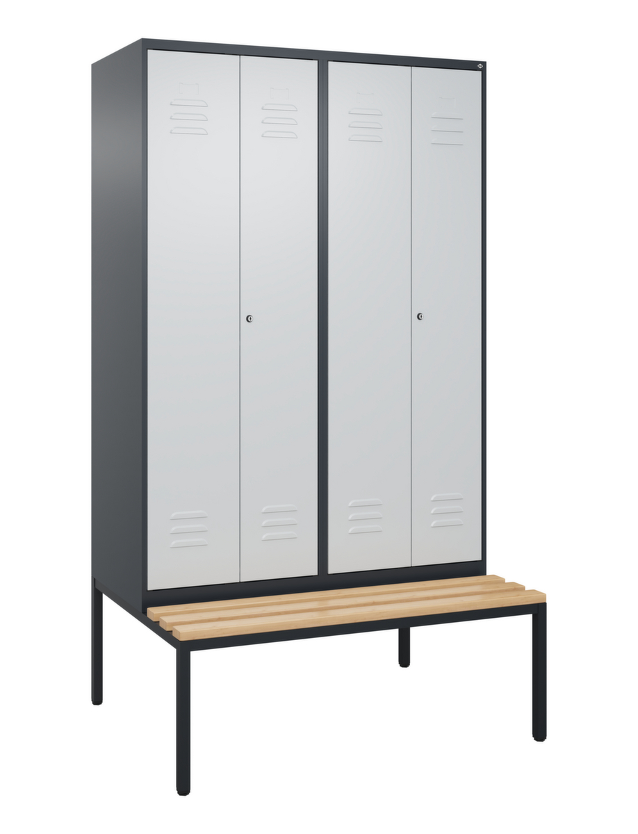 Armoire vestiaire EPI avec banc