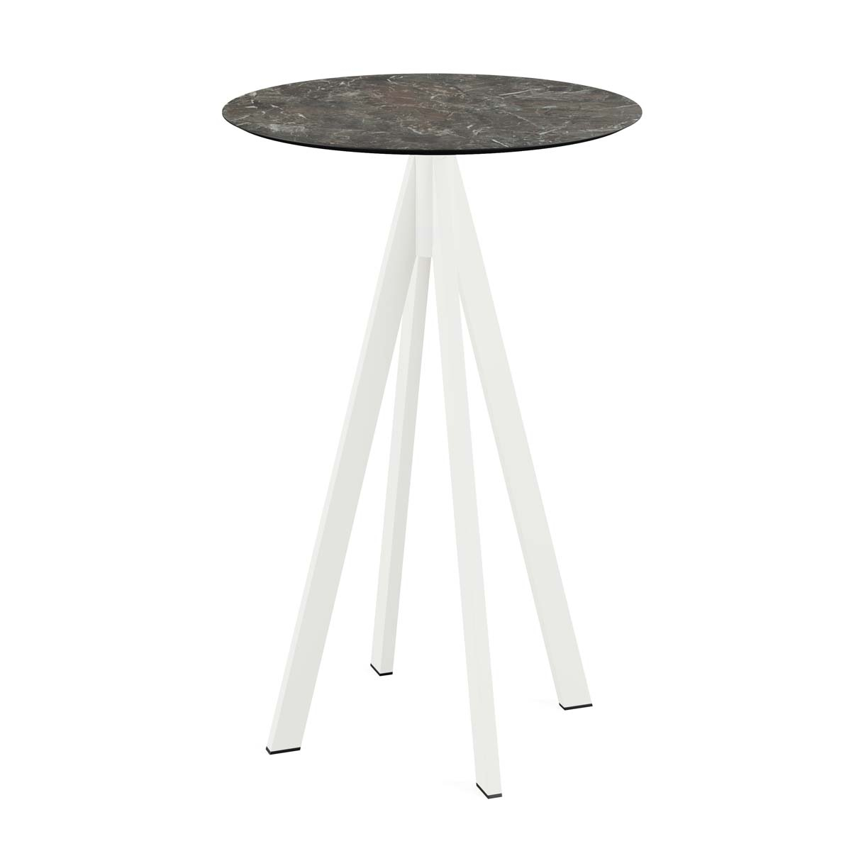 VEBA Table haute Essentials Infinity, Ø 700 mm, panneau Galaxy Marble  ZOOM