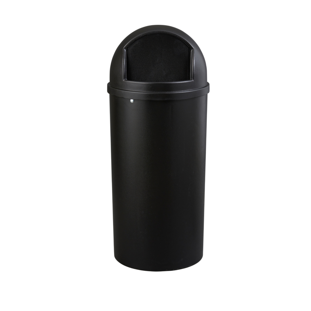 Rubbermaid Poubelle coupe-feu Marshal® Classic, 57 l, noir, couvercle noir  ZOOM