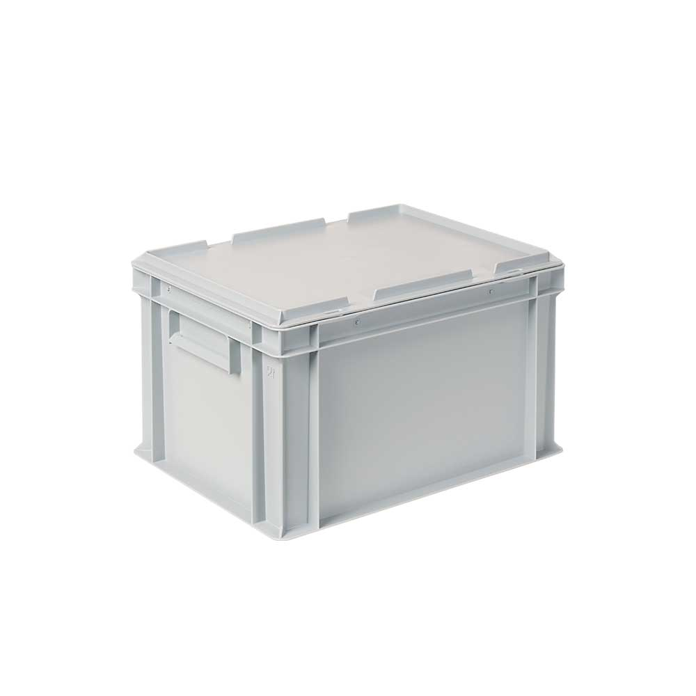 Bac gerbable norme Europe avec boîte isotherme, bleu, capacité 22,5 l, couvercle indépendant pour boîte isotherme