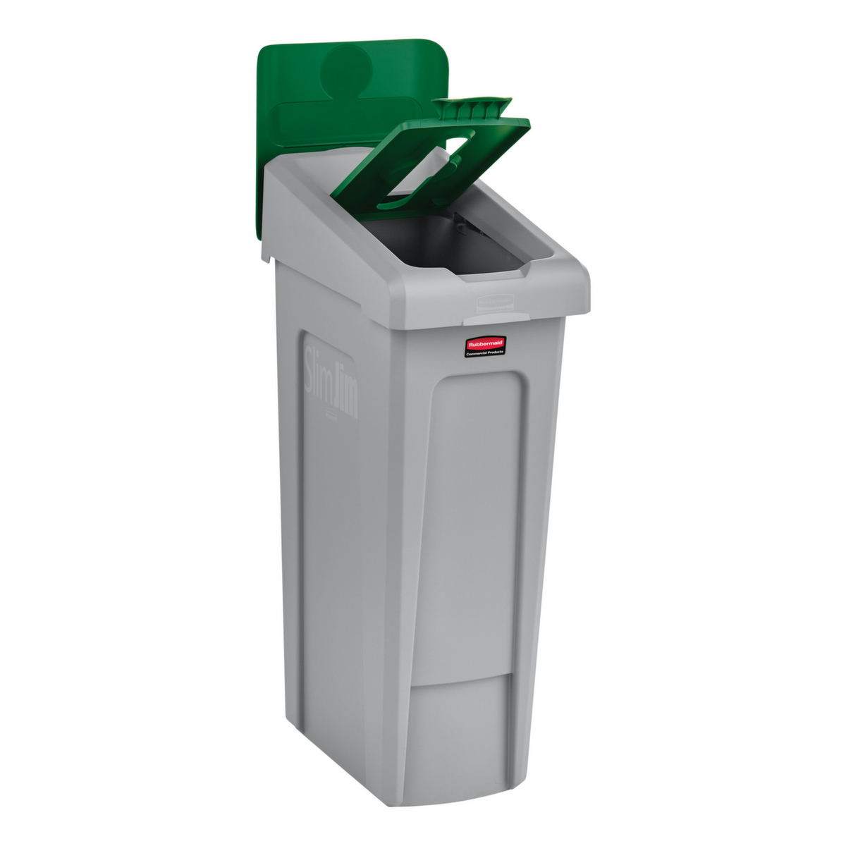 Rubbermaid Couverture Slim Jim® pour station de recyclage, vert  ZOOM