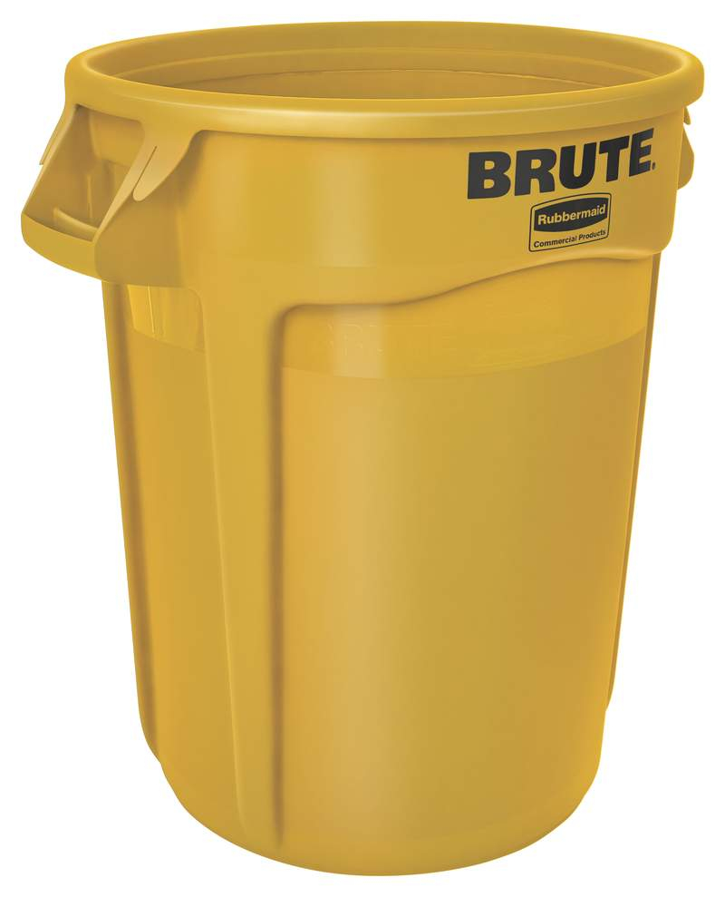 Rubbermaid Conteneur universel, 121 l, jaune