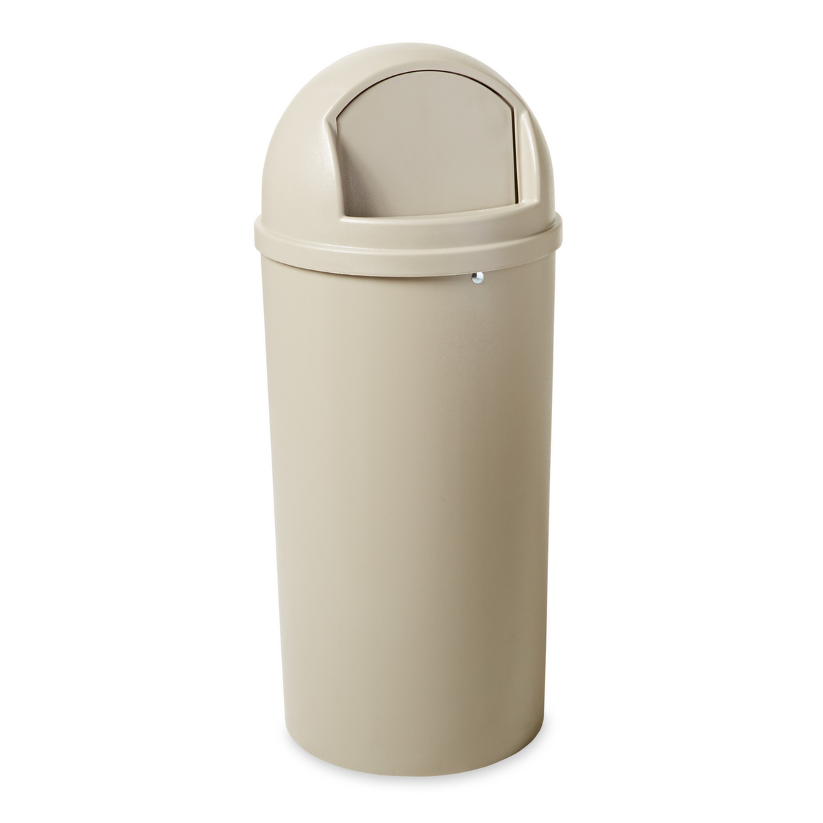 Rubbermaid Poubelle coupe-feu Marshal® Classic, 57 l, beige, couvercle beige  ZOOM