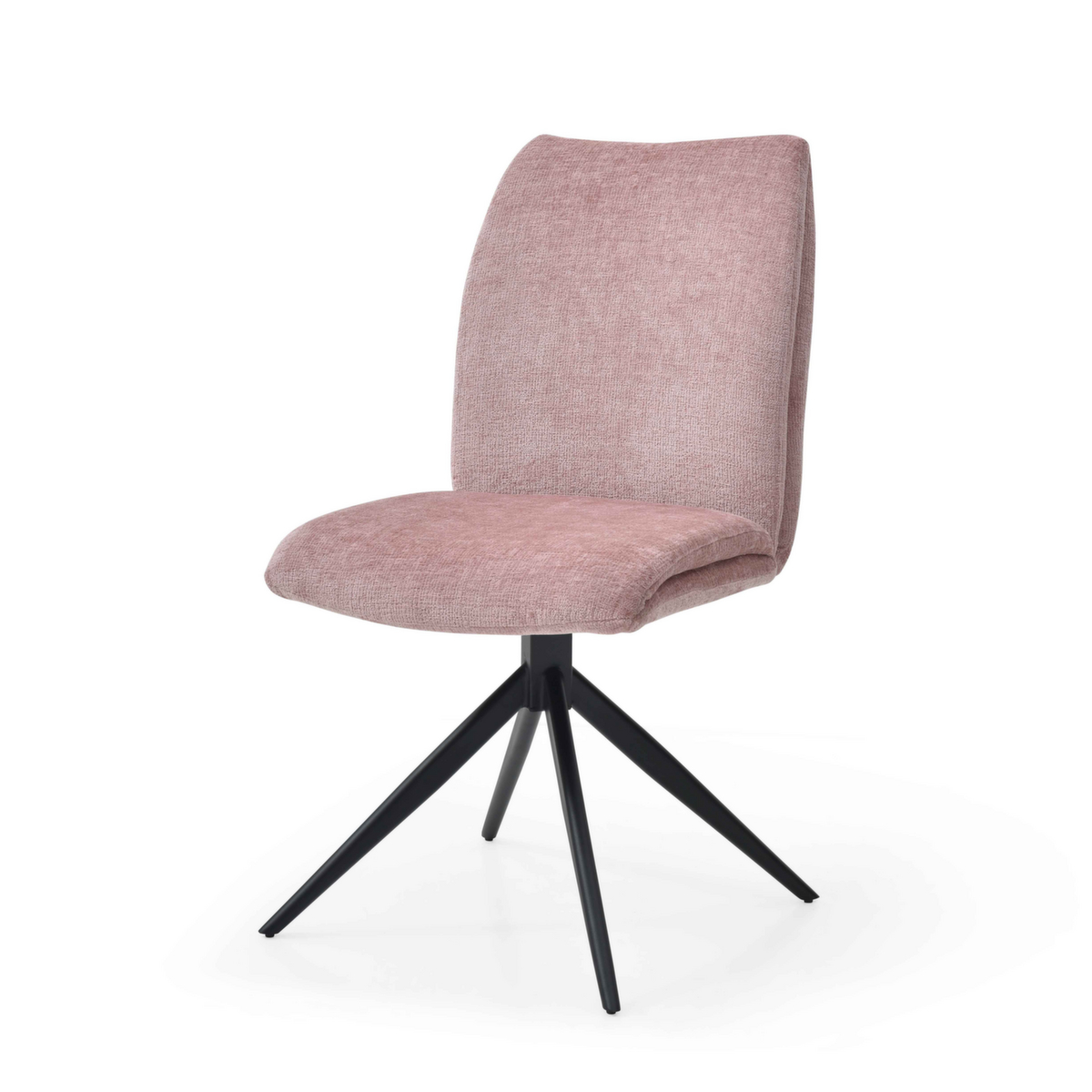 Bisley Siège visiteur Easy Meet F 720 avec dossier capitonné, assise tissu (100 % polyester), rose pastel  ZOOM