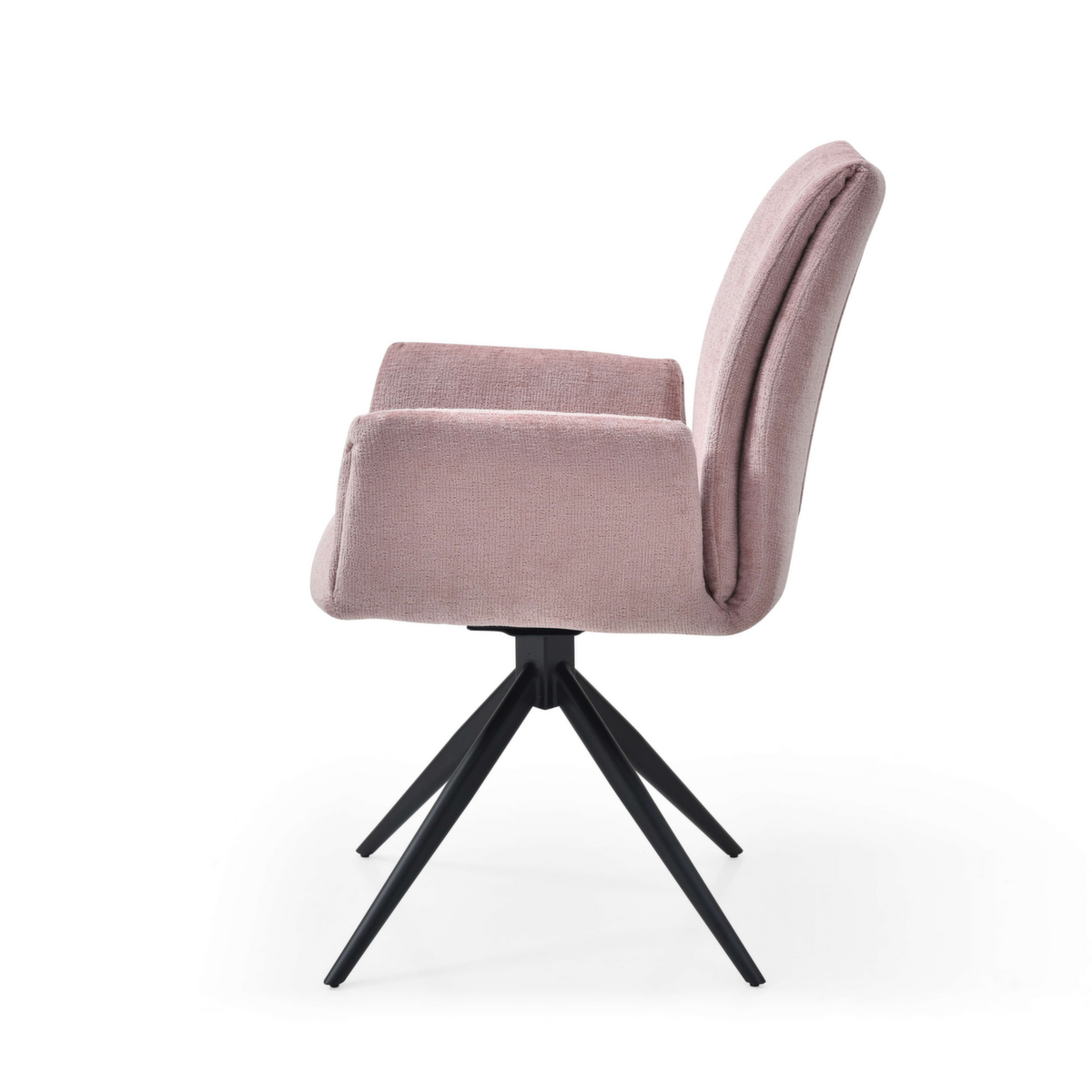 Bisley Siège visiteur Easy Meet FA 720 avec accoudoirs, assise tissu (100 % polyester), rose pastel  ZOOM