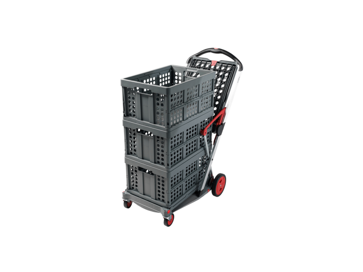 Mobile pliable CLAX, y compris boîte pliante, force 60 kg, 2 plateaux  ZOOM