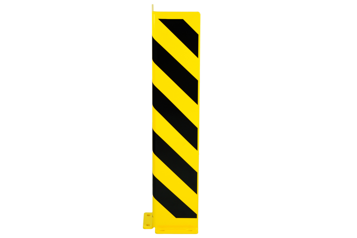 UDOBÄR Butée de protection en jaune/noir, hauteur x longueur 800 x 160 mm  ZOOM