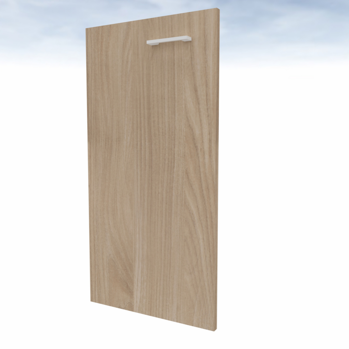 Quadrifoglio Porte battante butée à gauche pour panneau de séparation, hauteur x largeur 830 x 430 mm