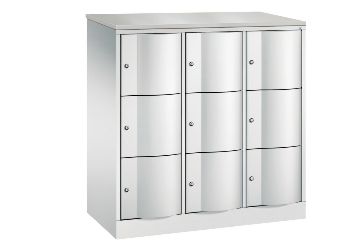 C+P armoire multicases Resisto, 9 compartiments