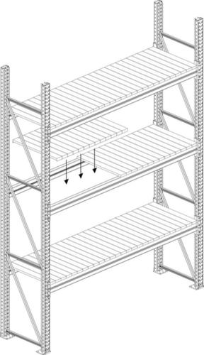 META Fachboden MULTIPAL für Palettenregal, Breite x Tiefe 3300 x 800 mm