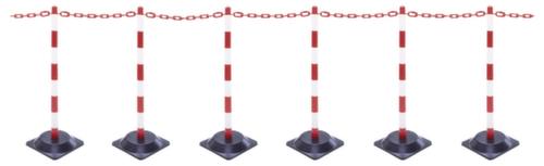 Moravia Kettenständer-Set GUARDA mit 10 m Kette, Länge 10 m