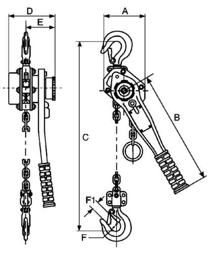 Hebelzug