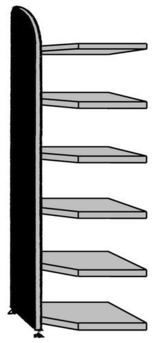 Büro-Selbstbaueckregal, Breite 620 mm, 6 Böden