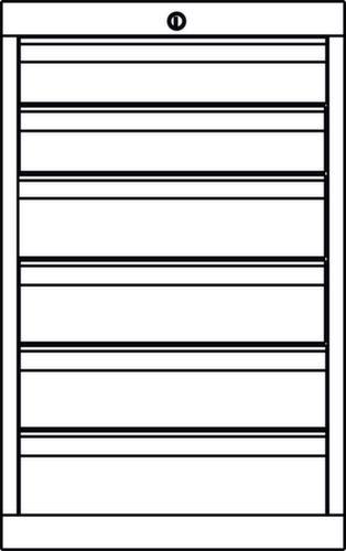 PAVOY Schubladenschrank Basis Plus, 6 Schublade(n)