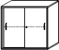 Gera Büro-Schiebetürenschrank Pro