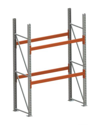 META Palettenregal MULTIPAL, Breite 1825 mm, für 3 Paletten