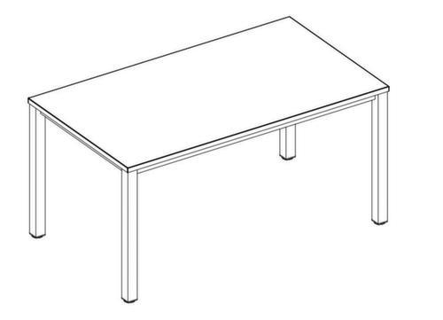 Nowy Styl Schreibtisch E10 mit 4-Fußgestell