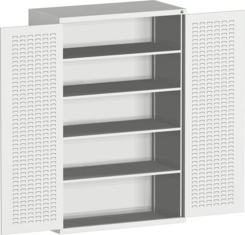 bott Systemschrank cubio mit 4 Böden, Breite 1300 mm