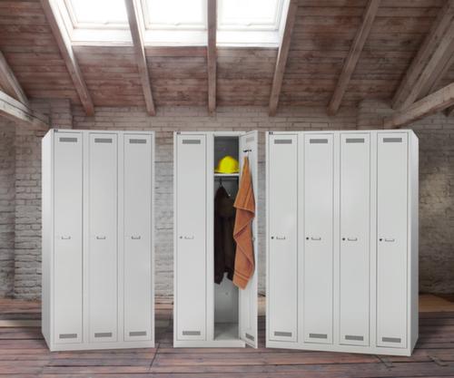 Bisley Garderobenschrank Light mit bis zu 4 Abteilen