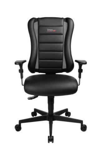 Topstar Bürodrehstuhl Sitness Racer RS mit AL "P4" mit 3D-Sitzfläche, schwarz