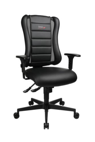 Topstar Bürodrehstuhl Sitness Racer RS mit AL "P4" mit 3D-Sitzfläche, schwarz