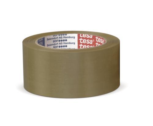 tesa PVC-Packband 4124 für mittelschwere Packstücke, Länge x Breite 66 m x 50 mm