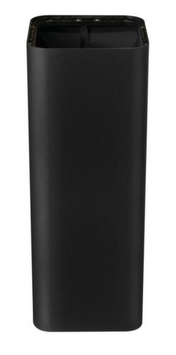 Abfallbehälter PURE ESSENTIAL, 100 l, schwarz