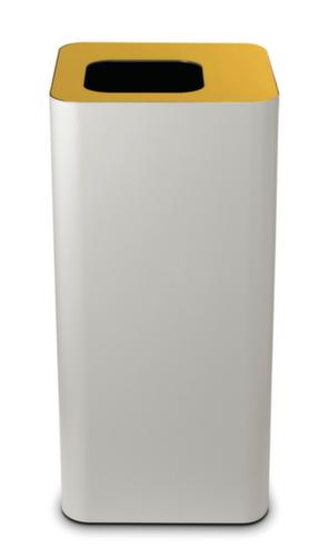 Abfallbehälter PURE ESSENTIAL, 100 l, weiß