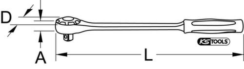 KS Tools 3/4" Umschaltknarre