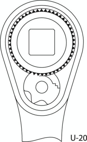 GEDORE 20 ITU-3 Steckschlüssel-Satz 1/4" 36-teilig 6-kant IN-TX-ITX