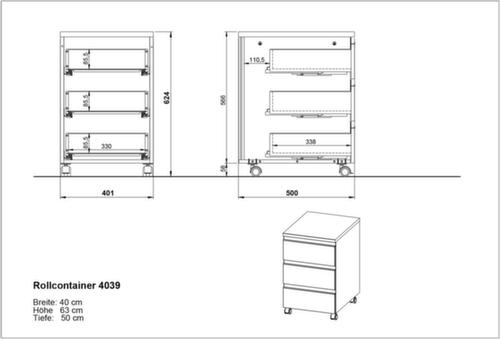 Rollcontainer 4039