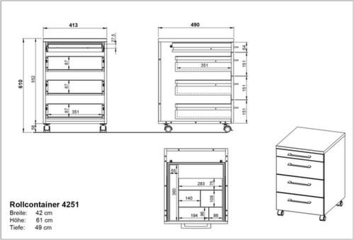 Rollcontainer GW-PROFI 2.0