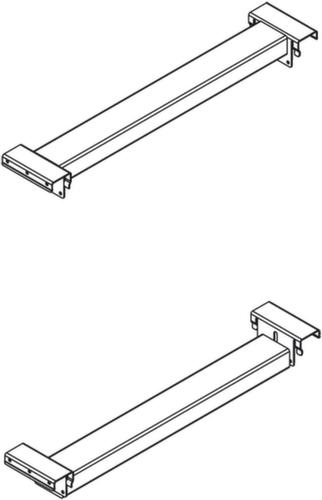 META Support en profondeur pour rayonnage à palettes, profondeur 1100 mm