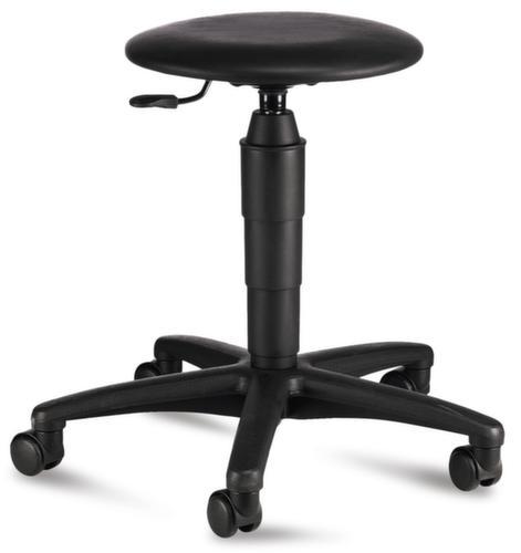 Topstar Tabouret, assise noir, roulettes