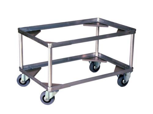 Gmöhling Châssis roulant G®-DOLLY C 913 pour bac de transport en aluminium