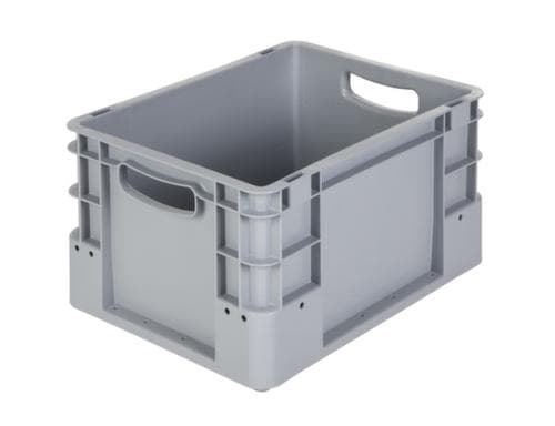 Bacs industriels gerbables, gris, capacité 25 l