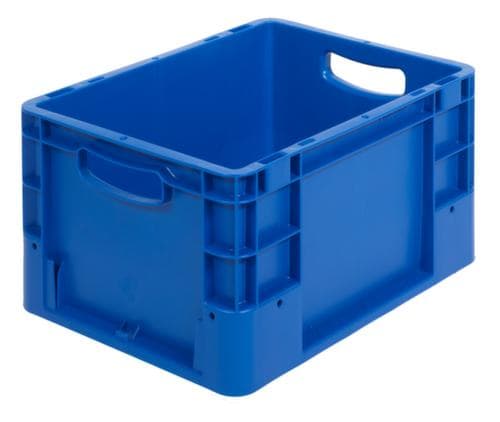 Bacs industriels gerbables, bleu, capacité 25 l