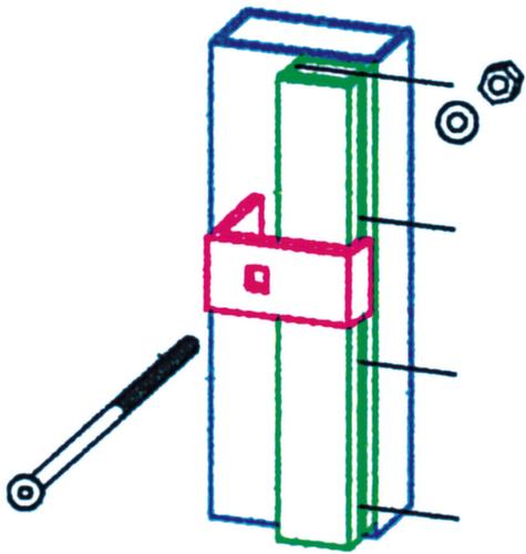 Fin de l'article pour parois de séparation, hauteur 2200 mm