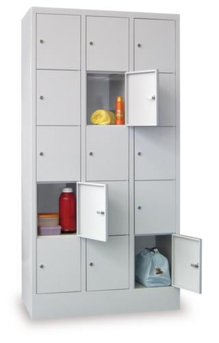 PAVOY Armoire multicases Basis gris clair avec max. 8 casiers