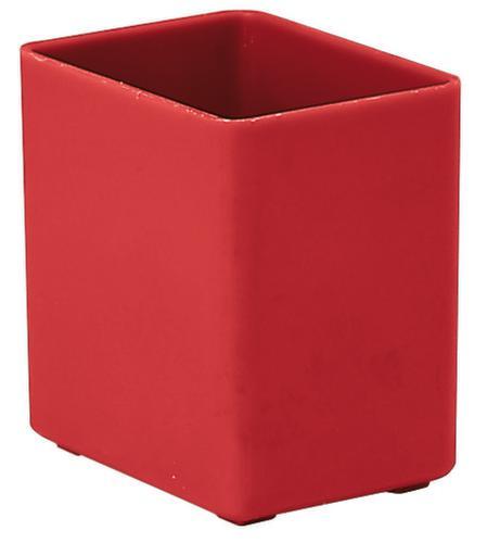 bac de rangement, rouge, longueur x largeur 53 x 40 mm