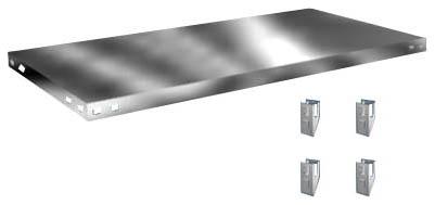 hofe Tablette pour rayonnage modulaire, largeur x profondeur 1000 x 500 mm