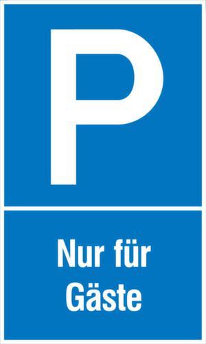 Panneau de parking