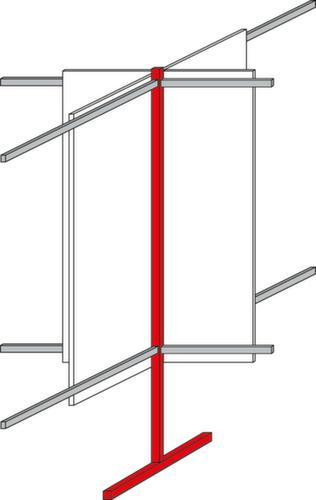 Kappes Support d'angle transversal pour RasterPlan® tôle perforée/rainurée